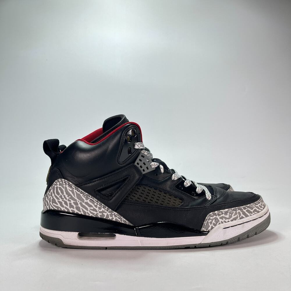 Air Jordan Spizike Black Cement Basketball Sneakers 532513-991 Men's Size 11.5